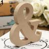 Freestanding A-Z Wood Wooden Letters Alphabet Hanging Wedding Home Party Decor