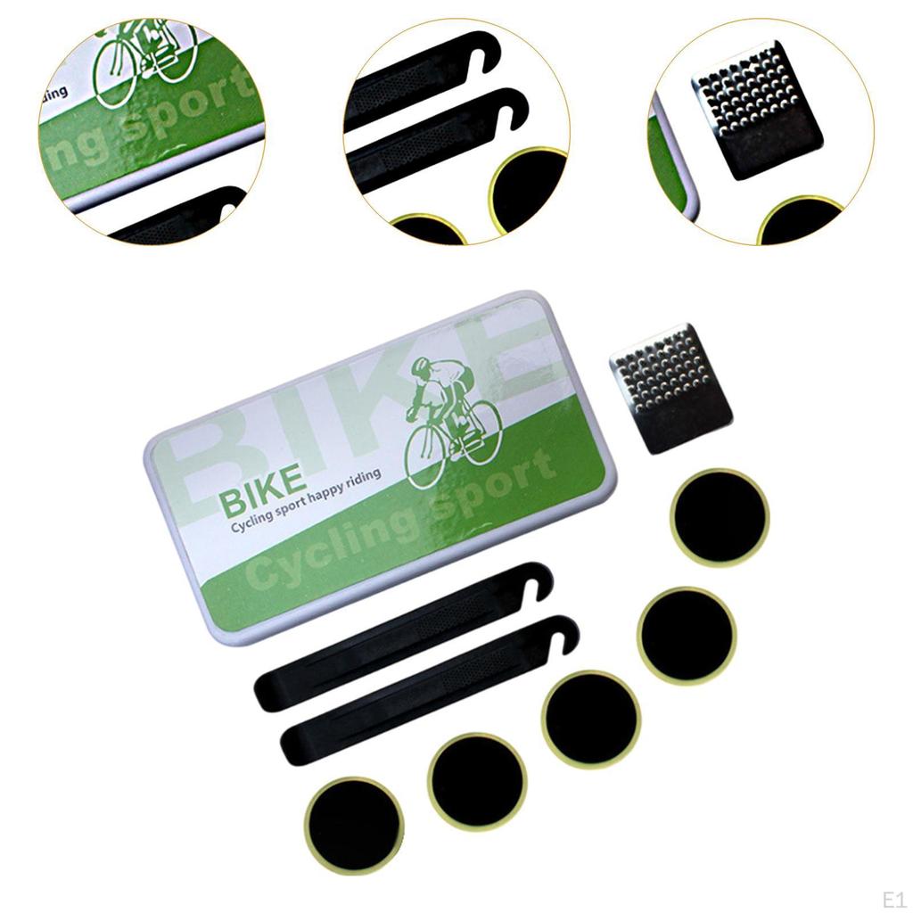 Набор для ремонта шин для велосипеда Заплатки для ремонта шин Инструмент для ремонта Внутренняя камера