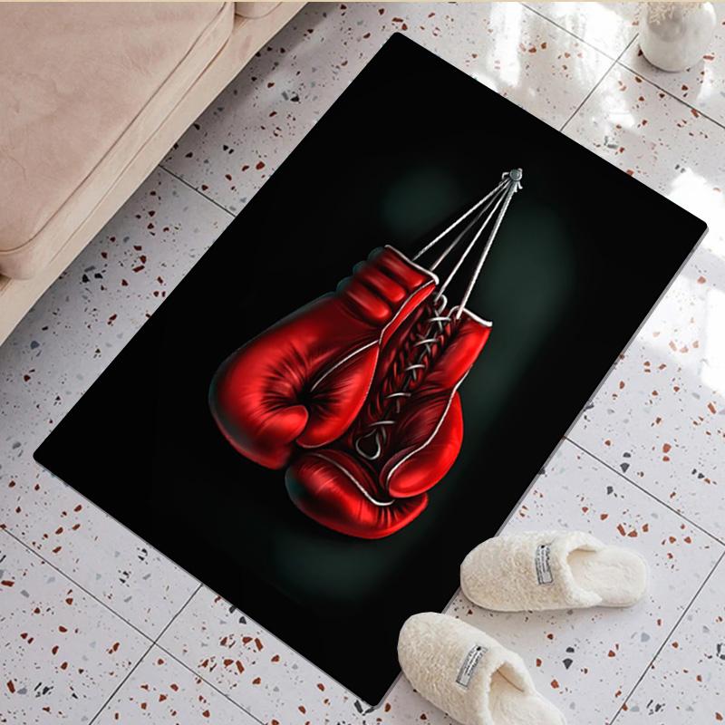 Boxing Gloves Rug Home carpet Office Decorative Carpet For Living Room Bedroom Door Mat Floor Carpet Computer Chair Area Rug