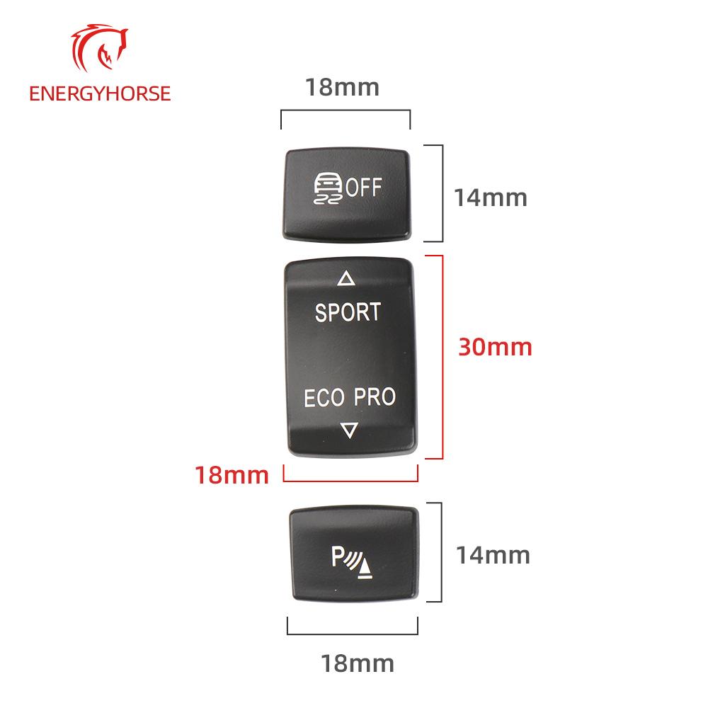 Для BMW F22 F30 F36 Sport Eco Drive Переключатель режима PDC DSC Кнопка выключения для BMW 1 3 серии Центральный консольный переключатель