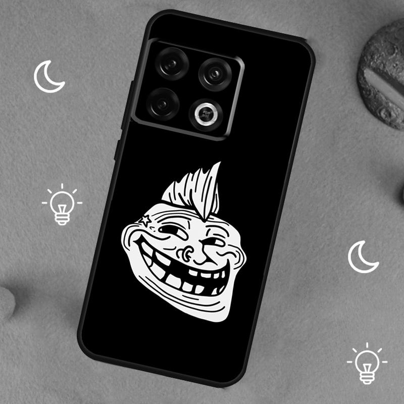 Мем 'Лицо тролля' Для OnePlus 13T 13R 12R 10R 10T 8T 11 12 13 15 Чехол Для OnePlus Nord 5 CE 2 3 4 Lite N20 N30