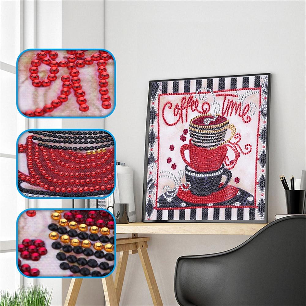 Diamond Painting DIY 5D Diamond Painting Special Shape Diamond Paintings Kits Arts Craft for Room Wall Decoration