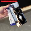 2DFlat Samsung phone case Black-and-White Kitten with Golden Eyes Applicable to Galaxy S23 S24 S25ULTRA S26 A12 A14 A15 A16 A54 A55
