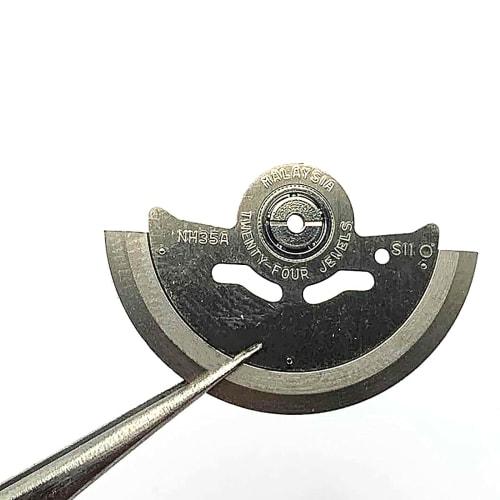 Replacement Metal Watch Automatic Hammer Rotor Pendulum for Seiko NH35 NH36 Watch Movement Accessories