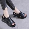 Fashion Summer Wedge Platform Sandals Fashion Retro Romen Beach Shoes Ladies Casual Peep Toe Soft Comfortable Sandalias De Mujer 35-42