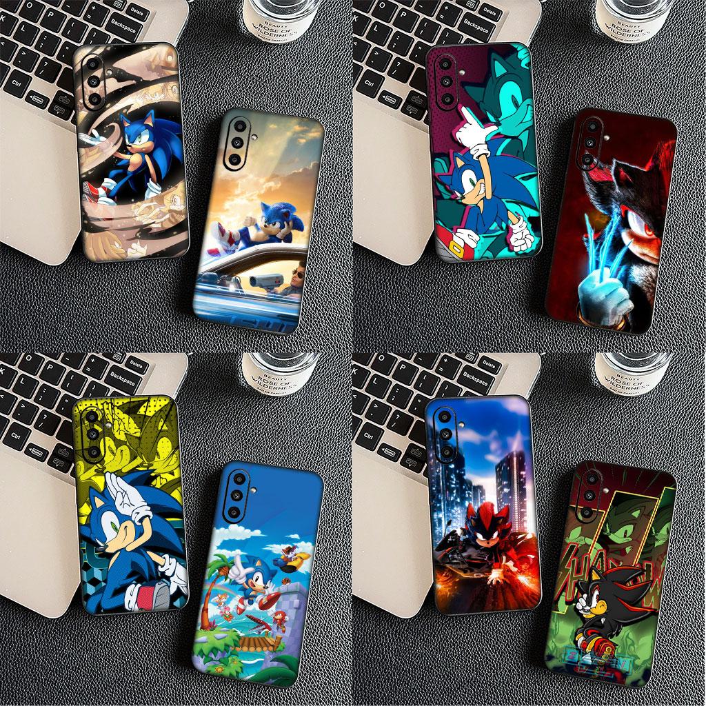 for Samsung Galaxy Note 20 Ultra 10 8 9 S10 Plus Lite S8 A70 A24 A25 S10E A21S A37 A57 A55 A7 Case S-Sonics Hedgehog S-Shadows