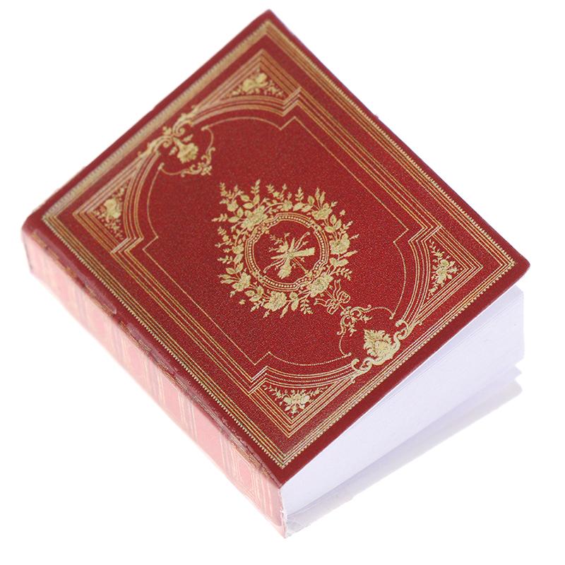 1:12 миниатюрных кукольных книг, классическая перекидная книга, модель, декор, аксессуары