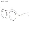 Retro Eye Wear Metal Myopia Optical Mirror Vision Care Anti-blue Light Glasses Eyeglasses