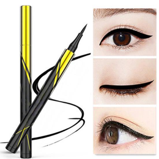 3g Eye Liner Simple Operation Long-lasting Safe Small Golden Color Rod Eyeliner Pen for Ladies