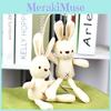 Adorable Corn Rabbit Plush Toy With Soft Short Plush And Pp Cotton Filling 20cm