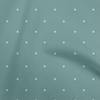 Cotton Flex Dusty Teal Green2 Fabric Polka Dot Sewing Material Print Fabric By The Yard 40 Inch