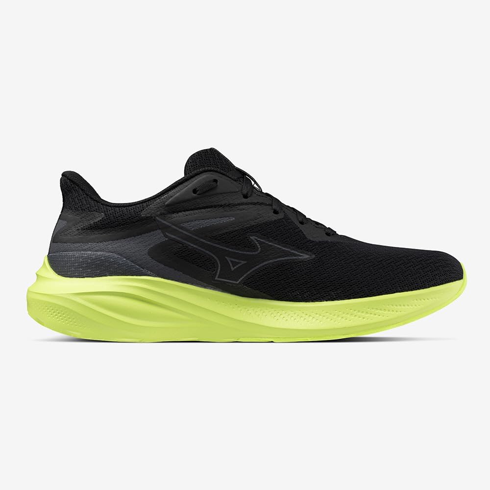 Кроссовки Energy Runners Black x Charcoal x Lime см 3E [Mizuno] 25.5
