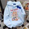 Fashion Men Women's Hoodies Cartoon Labubu Monster Print Pullover Top Casual Sweatshirt Kids Hoodies Clothing