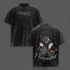 Anime My Hero Academia Midoriya Izuku Bakugou Katsuki Graphic T Shirt Men Casual Tshirt Washed Cotton Tee Harajuku Male T-shirt
