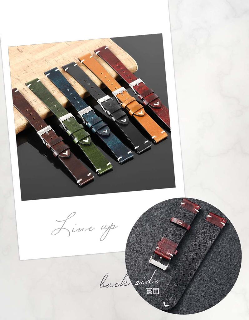 Спокойный ремешок для часов из промасленной кожи, ремешок для часов/смарт-часов из натуральной кожи (18мм, Коричневый)