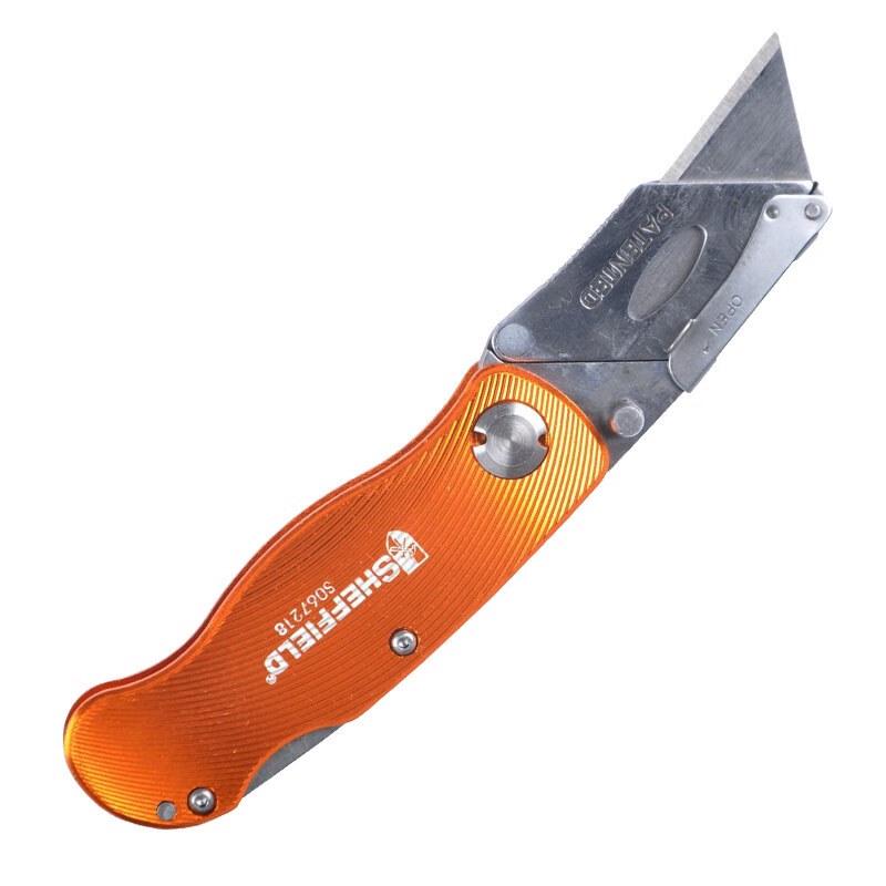 SHEFFIELD Aluminum Alloy Folding Utility Knife