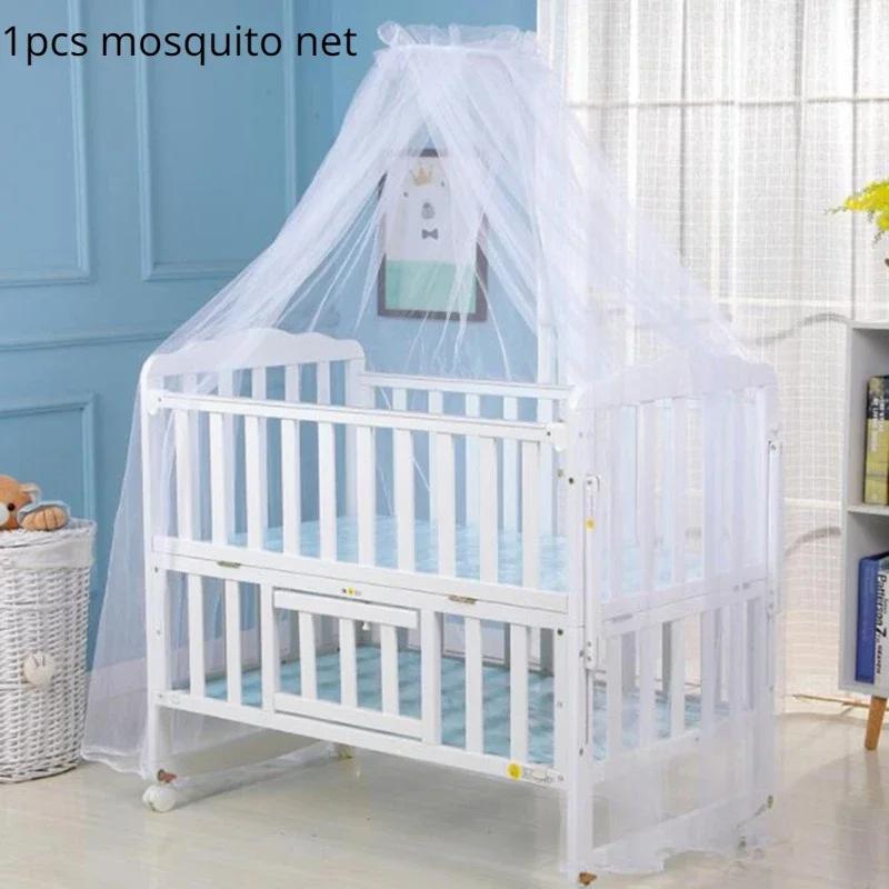 Summer Crib Mosquito Net Baby Mesh Hung Dome Mosquito Net Anti-mosquito Universal Newborn Infants Bed Net Decoration 160*450cm