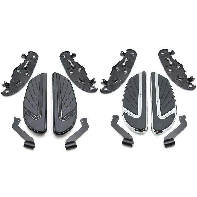 Aftermarket Motorcycle Airflow Rider Footboard Kit For 1986-2017 Harley Davidson Road Glide/Street Glide/CVO/Fat Boy