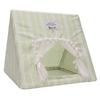 Soft Cotton Cozy Sleeping Tent with Curtains Hideout Hamster Cage  For Rabbits Guinea Pig