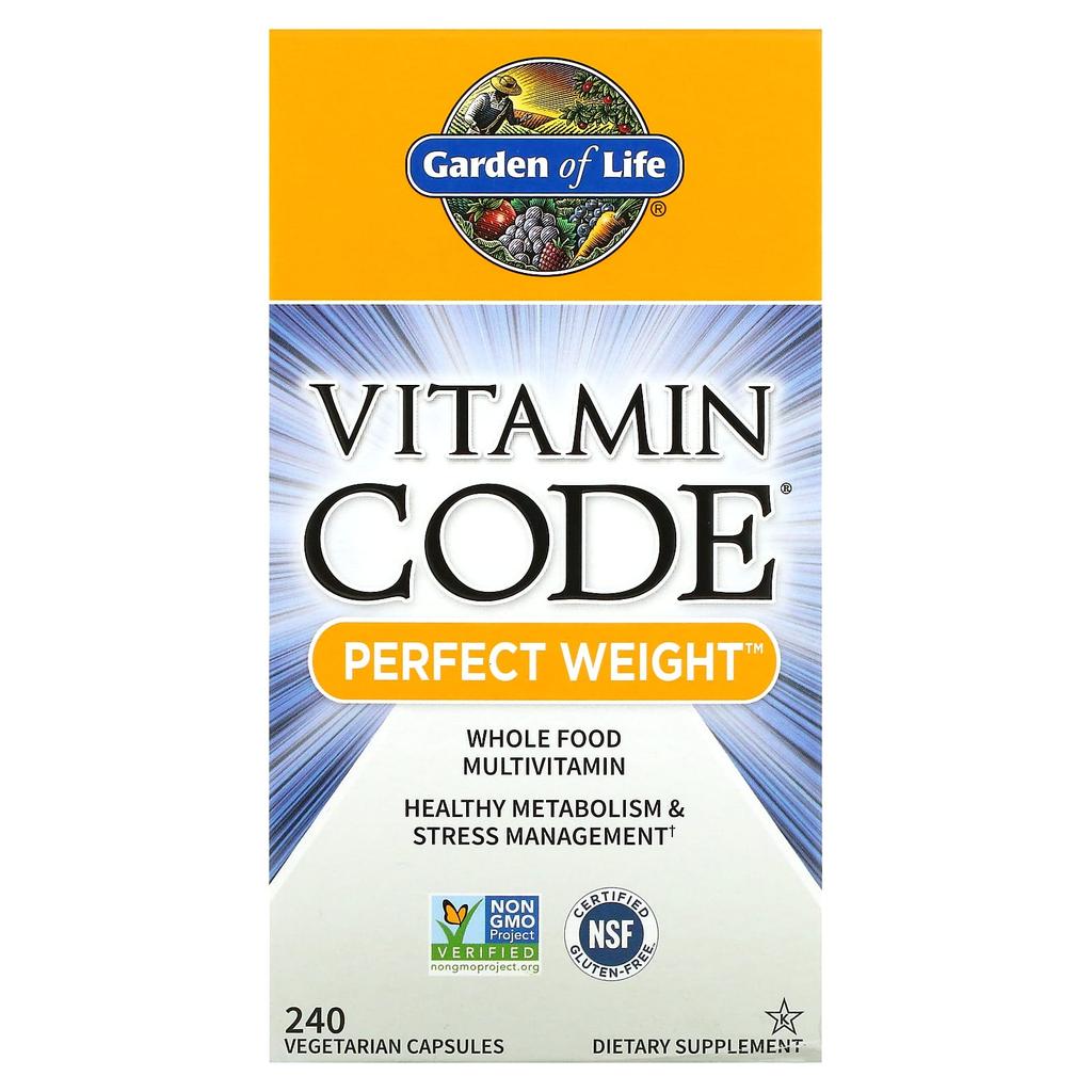 Vitamin Code, Perfect Weight, Veggie Capsules 240