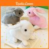 Charming Bunny White Plush Toy Perfect Stuffed Rabbit Doll Gift Children For