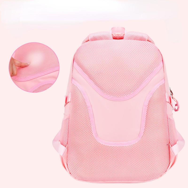 Children School Backpack for Girls Cartoon Knapsack Orthopedic Backpacks for Girls Kids Satchel Space School Bags Grade 1-9
