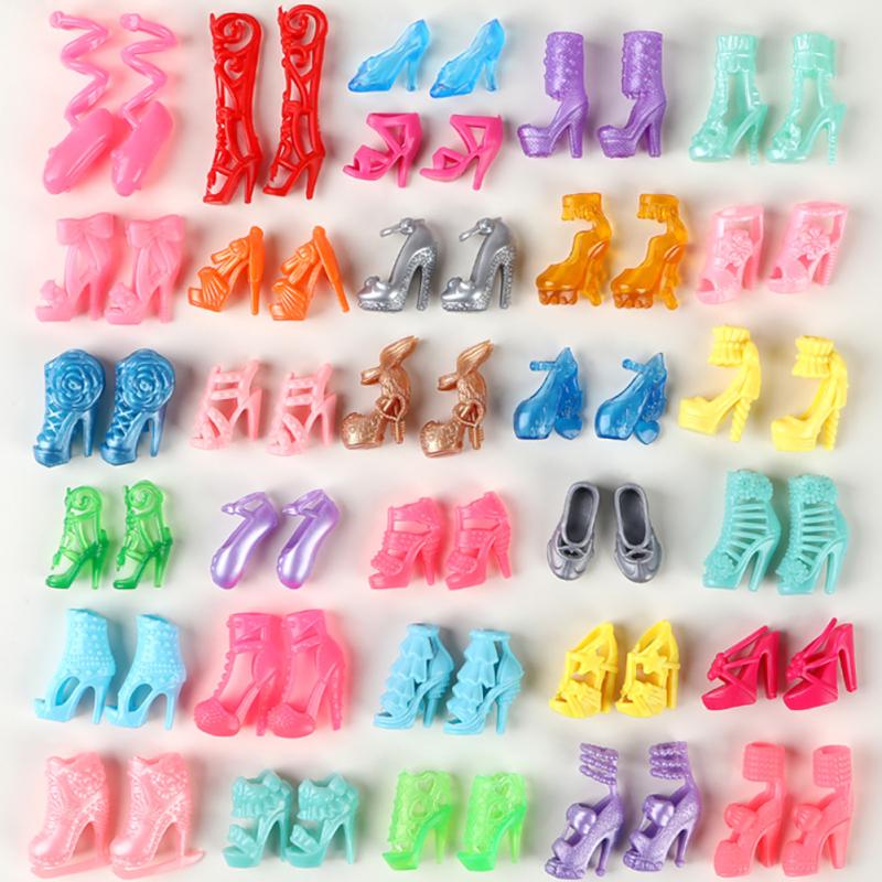 Doll Clothes Shoes Dress Up Accessories For 30cm 11 Inch Doll Play House Toy For Girl Birthday Gift