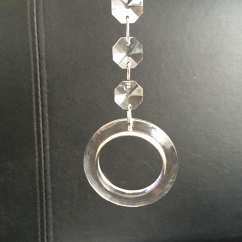 Handing Hot Drops Ring Parts Glass Pendant Prisms Refurbishing Lamp Repair Crystals Lamp