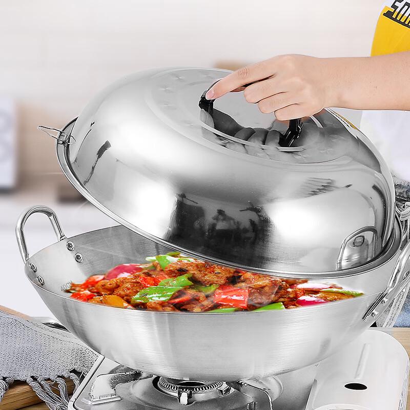 Thickened Stainless Steel High Arch Wok Lid