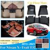 Для Nissan X-Trail T32 2013~ Rogue LHD Автомобильные коврики Панель из кожи Ковер Часть для ног Аксессуары для интерьера 2014