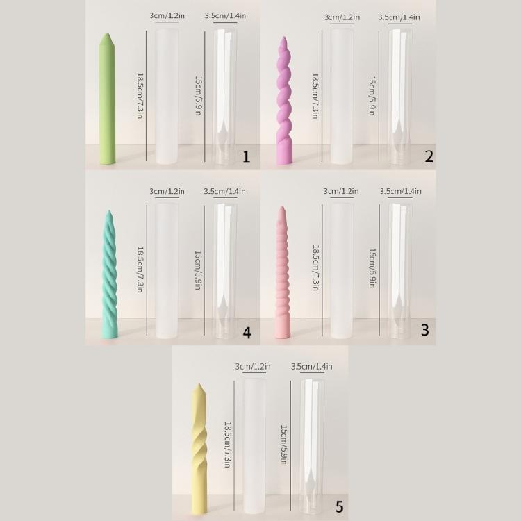 Формы спирикул, прочные силиконовые формы, инструменты для изготовления воска, формы для эпоксидной смолы для украшения дома