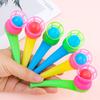 6-10pcs Colorful Plastic Tube Blow Ball - Children's Puzzle Classic Magic Floating Toys Baby Balance Training Game