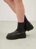Mira Owen M Logo Side Gore Boots 09WGS251521 BLK