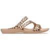 Crocs Kadee II Уличные спортивные тапочки Женские тапочки Леопардовый принт 206894-90L