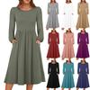 Women's Fashionable Loose Round Neck Dress