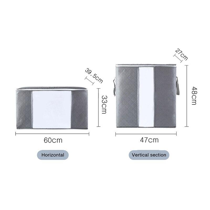 Складная сумка для хранения вещей из водонепроницаемой ткани Оксфорд, постельное белье, подушки, сумки для хранения одеял, сумка для хранения одежды, органайзер, коробка