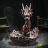 Ceramic Dragon Incense Burner Backflow Smoke Censer Holder Décor