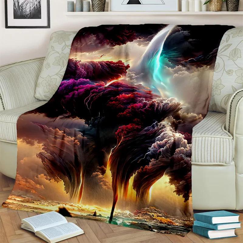 Одеяло Dream Natural Tornado Cloud Twister, мягкое одеяло для дома, спальни, кровати, дивана, пикника, путешествия, офиса, детское одеяло