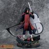 Anime Ninja Shippuden Uchiha Madara Circular Fan Battle Figure Statue Toy Gift