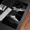 Black And White Gaming Mousepad Gamer Speed Accessories Keyboard Pads Locking Edge Computer Mouse Pad Notebook Office Mouse Mat