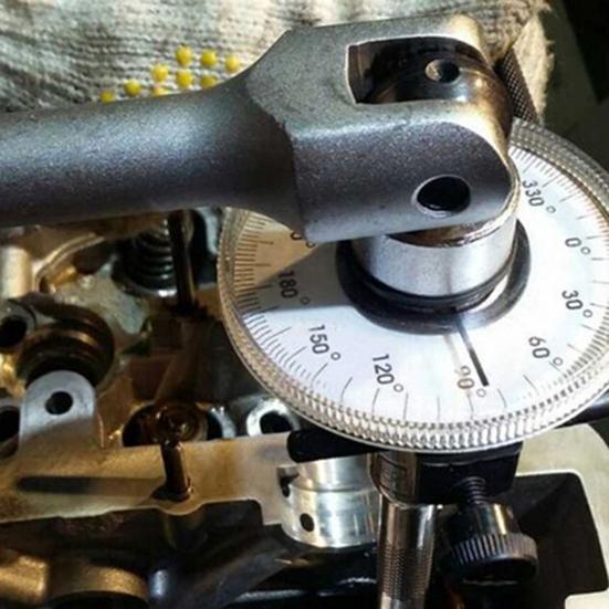 Angle Torque Gauge Tool 1/2 Inch Automobile Angle Gauge And Torque Gauge Torque Angle Meter Pointer Dial Torque Meter Measuring Instrument