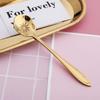 Dessert Mixing Spoon Stainless Steel Tableware Cutlery Set Flower Spoon Set Teaspoon Soup Spoon