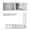 Portable Design Tile Hole Locator Stainless Steel Drilling Guide Finder  For Wood Drilling