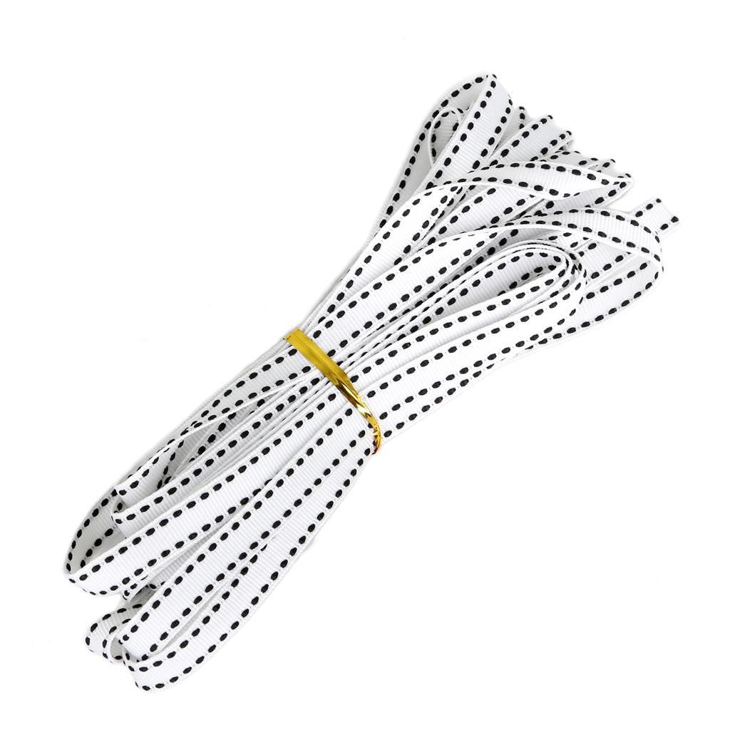 10mm Wide Polka Dot Webbing Packaging Gift Decoration Threaded Belt Colorful Various Ribbons