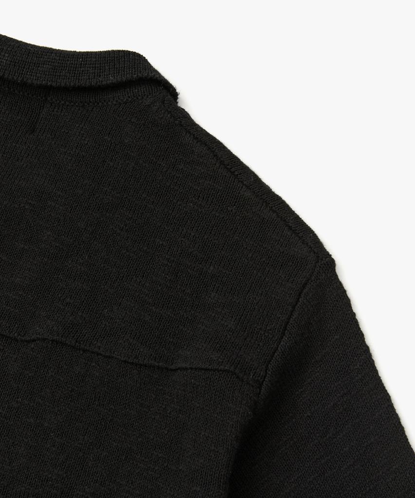 COFWI Shade Knit Trucker Jacket Black