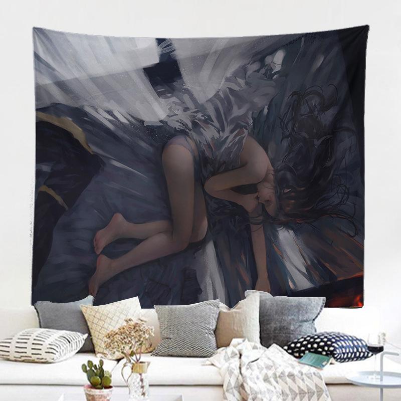 Фон настенная ткань гобелен живопись персонаж мультфильма призрак нож фреска гобелен декоративная живопись