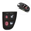 Для Jaguar XS XJ XK TYPE дистанционный ключ FOB 4 кнопки Замена резиновой накладки