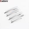 For Honda CRV CR-V  2024 2025 Carbon Fiber Car Door Handle Cover Trim Side Door Handles Catch Cap Overlay Accessories
