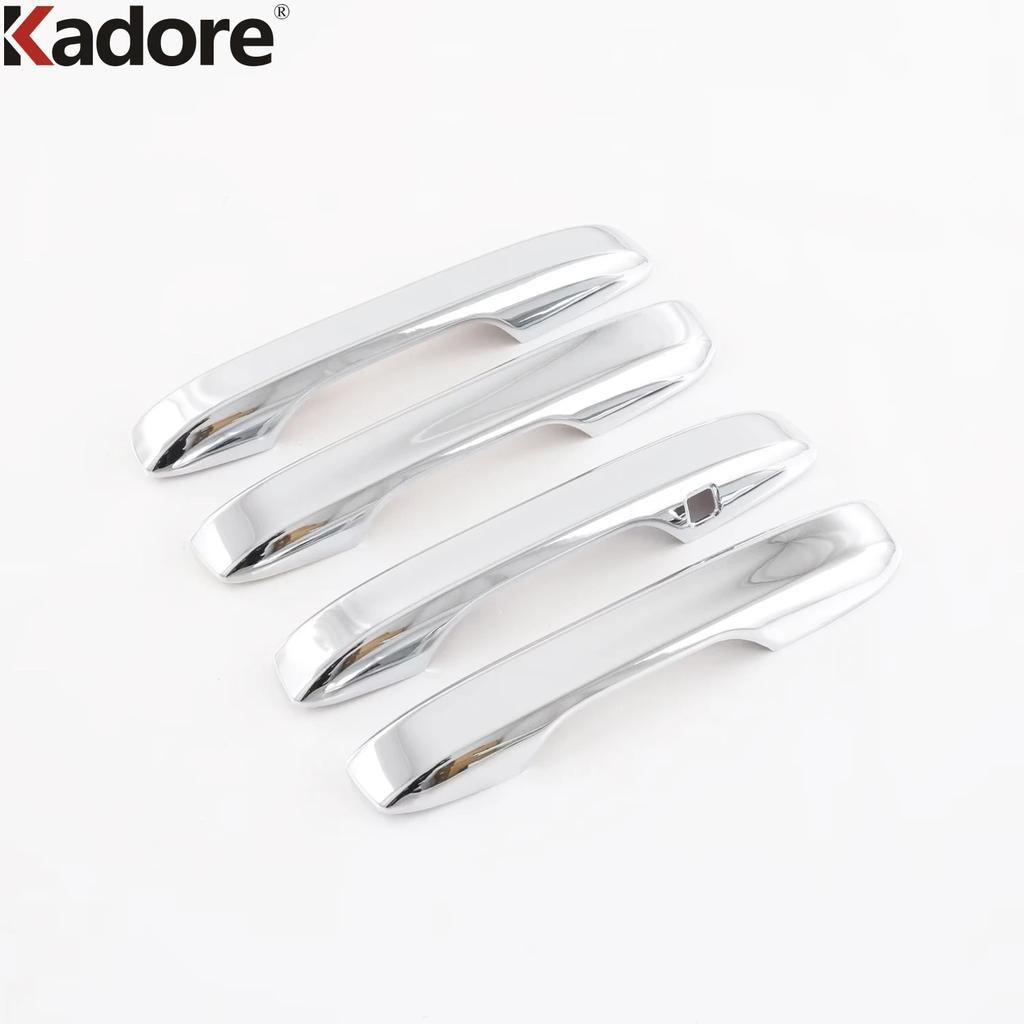 For Honda CRV CR-V 2024 2025 Carbon Fiber Car Door Handle Cover Trim Side Door Handles Catch Cap Overlay Accessories