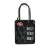 Zinc alloy 3 Digit Combination Lock Anti-theft Backpack Padlock Customs Password Lock  for Travel